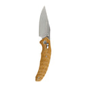 Couteau pliant Ares Bush Lord verrouillage par axe mobile et lame sur roulements à billes
