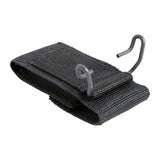 Couteau pliant Ares Mini Dague lame de 8 cm manche métal ajouré avec étui de ceinture