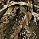 Couvre-casque Ghillie Ares pour casque FELIN fibres longues à retailler par l'utilisateur