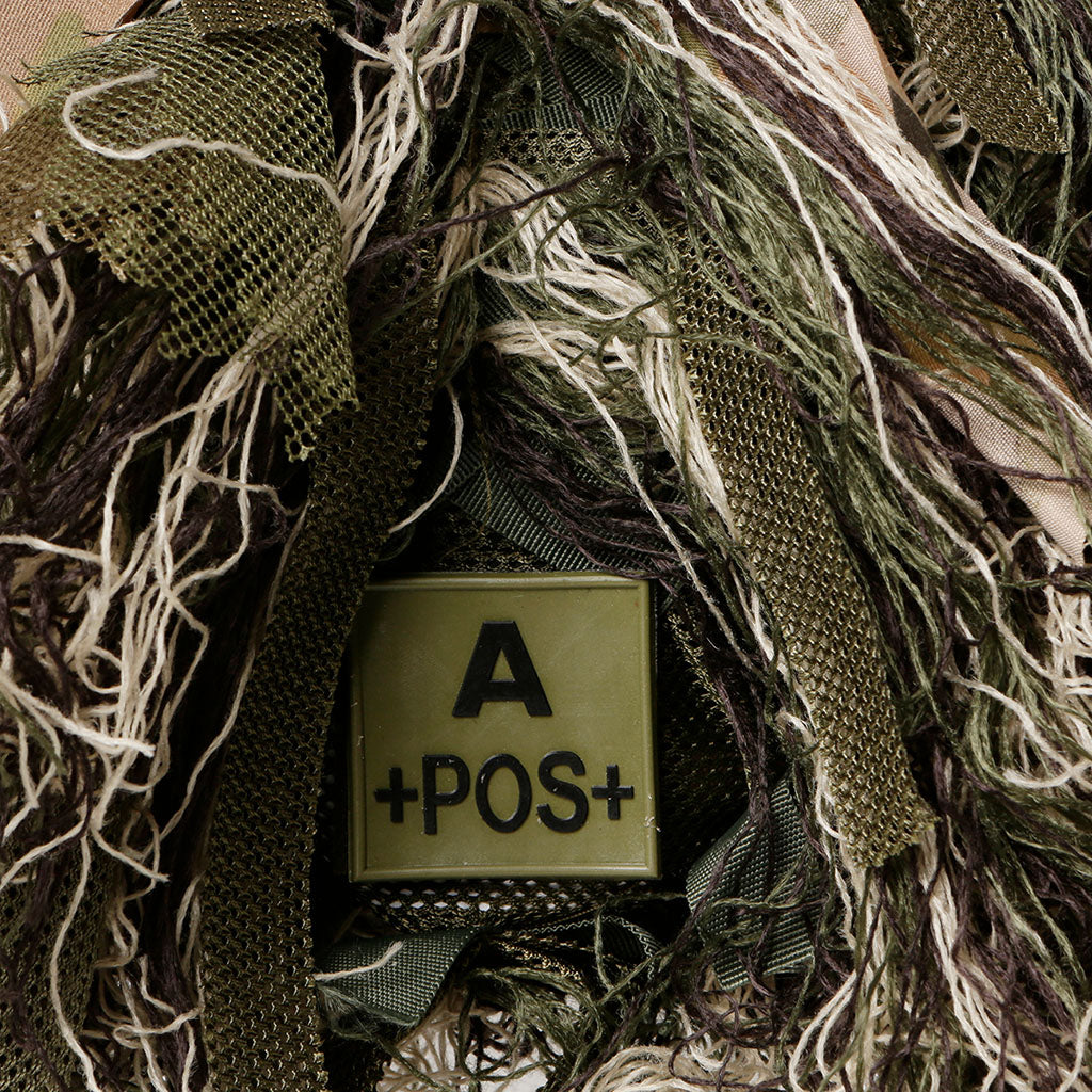 Couvre-casque Ghillie Ares pour casque FELIN fibres longues à retailler par l'utilisateur