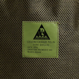 Couvre-casque Ghillie Ares pour casque FELIN fibres longues à retailler par l'utilisateur