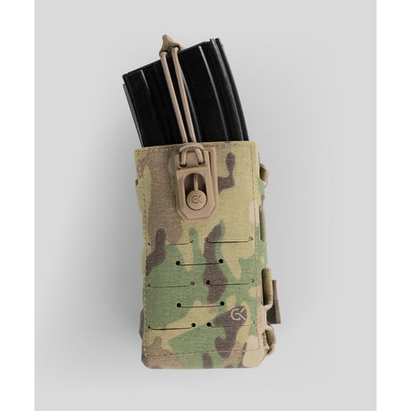 Double porte-chargeur 5.56 superposé GK Dutycall polyamide 500D découpe laser MOLLE