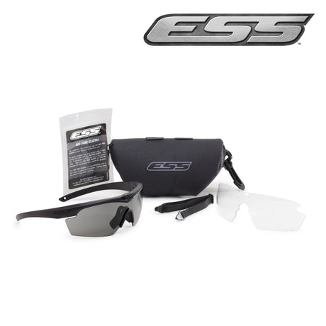 Lunettes balistiques ESS Crosshair écrans interchangeables 2,4 mm ANSI Z87.1