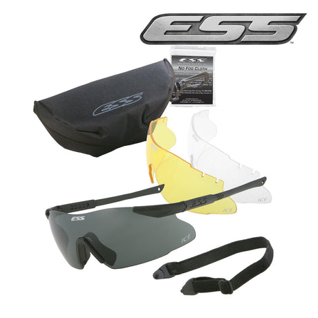 Verre de rechange Kit lunette balistique Ice Naro 3 ecrans ESS
