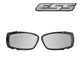 Paire d'inserts Rx ESS pour lunettes CDI, supports droite et gauche avec pochette