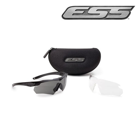 Lunettes balistiques ESS Crossbow monture Tri-Tech écrans 2,4 mm MIL-PRF-31013
