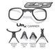 Kit insert Urx pour verres correcteurs (nylon) +oak ESS