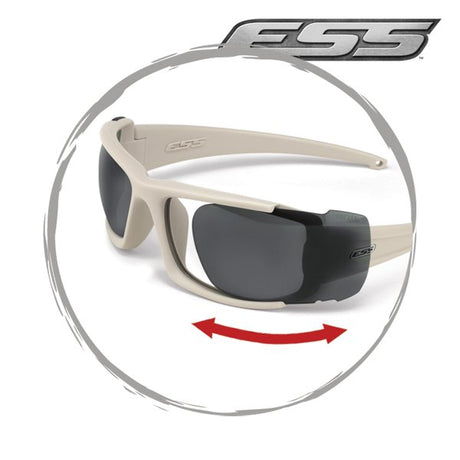 Kit solaire CDI MAX ESS, verres 2,4 mm interchangeables et 2 paires fournies