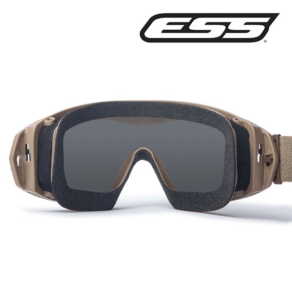 Kit masque balistique ESS Influx ventilation AVS réglable et 2 écrans de 3 mm