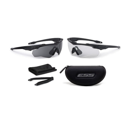 Verre de rechange Kit lunette Crossblade Naro 2 ecrans (1 Clair, 1 Fume) Embout Nasal*2 ESS