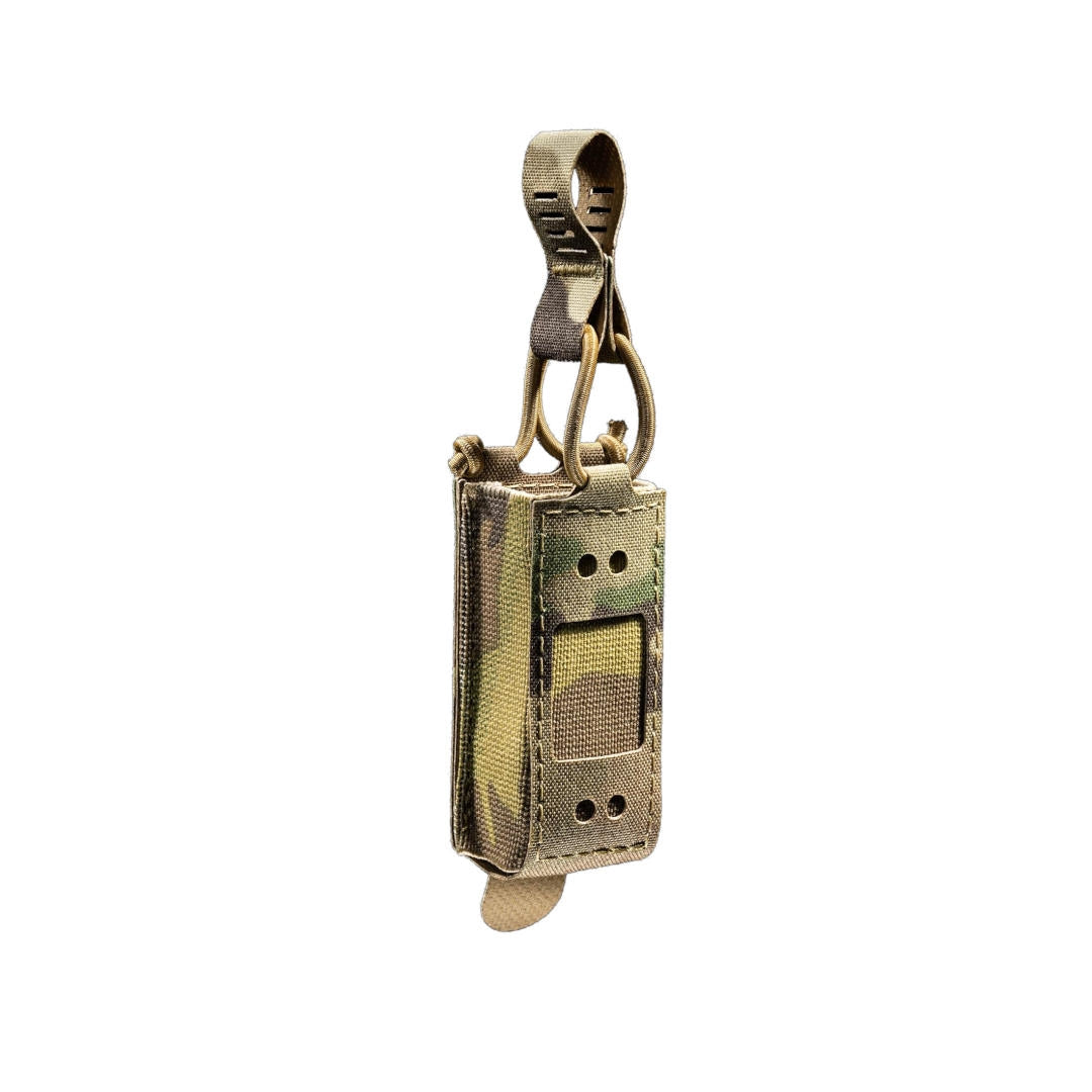 Porte-chargeur 9 mm Fast Pistol Frog Pro à rétention élastique 8 x 4 cm