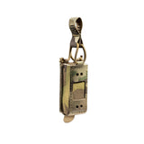 Porte-chargeur 9 mm Fast Pistol Frog Pro à rétention élastique 8 x 4 cm