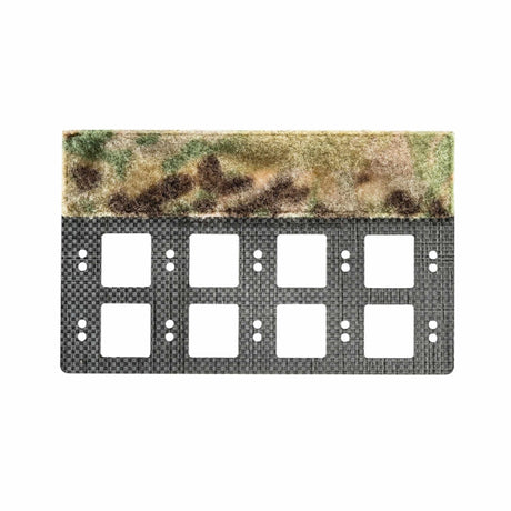 Panneau MOLLE horizontal escamotable Frog Pro en Tegris 22,5 x 14 cm de 25 g