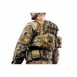 Panneau dorsal MOLLE Frog Pro en Tegris et LAHYCO 26 x 27,5 cm fixation V.LOK