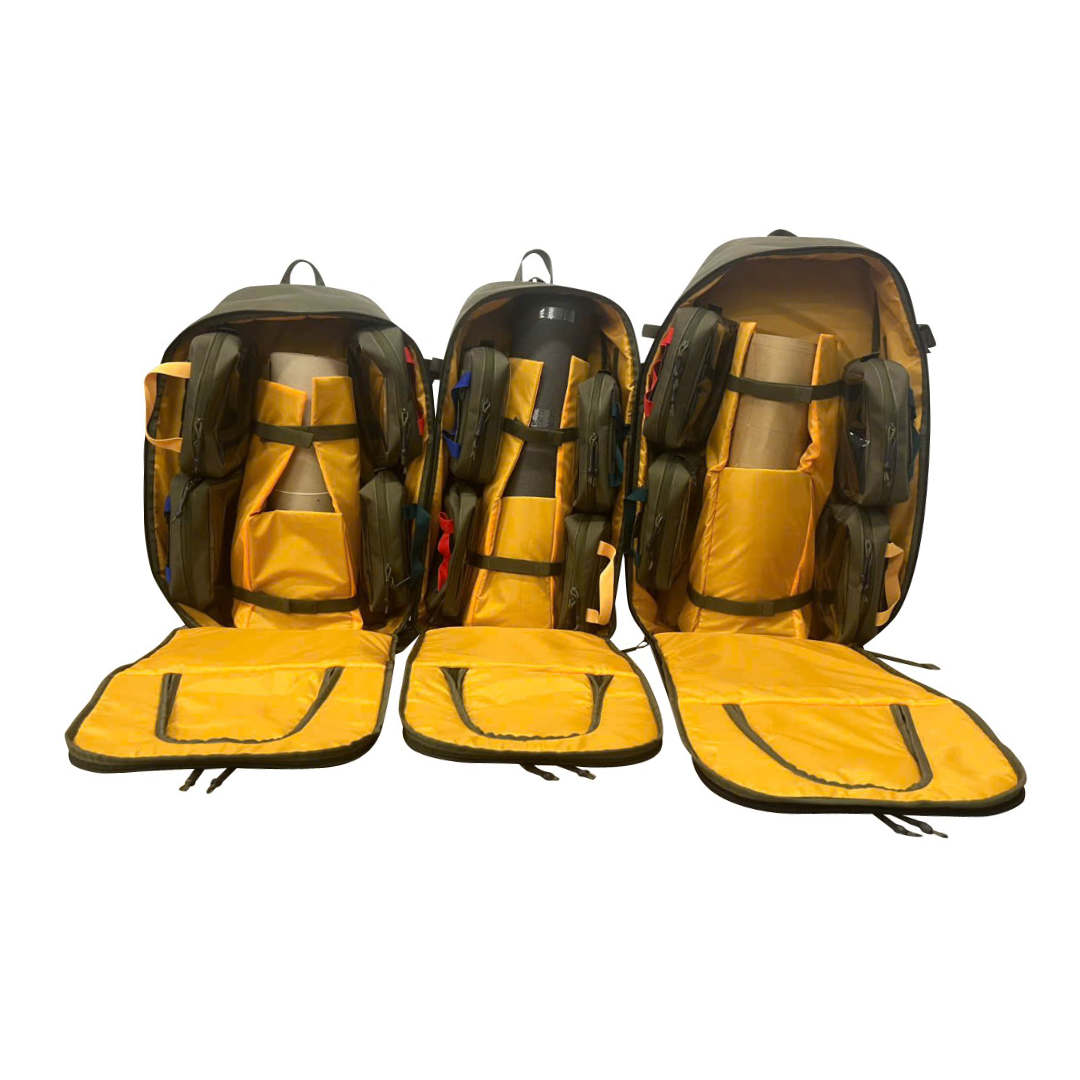 Sac médical Vigilant CHOUCAS-5 en Cordura 1000D pour bouteille d'oxygène de 5 litres