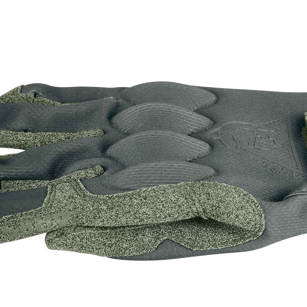 Gants d'intervention Ares Gunner Impact renfort de gomme et paume microfibre Nash