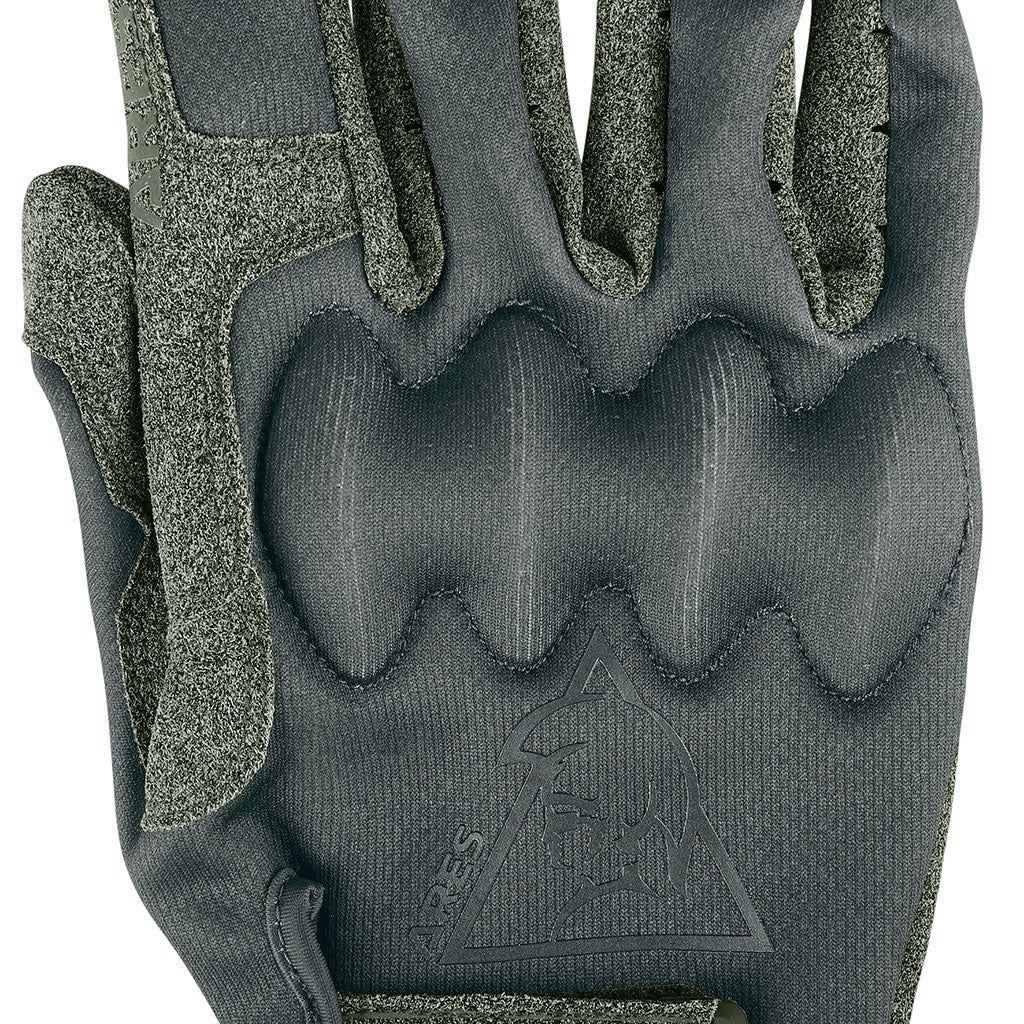 Gants d'intervention Ares Gunner Impact renfort de gomme et paume microfibre Nash