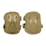 Genouillère de protection Ares nylon 1000 deniers coque semi-rigide et mousse incorporée