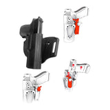 Holster King Cobra EB10 pour Glock 17, 19 et 26 passant haut rétention niveau 2