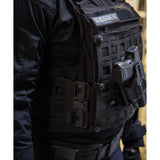 Housse de gilet pare-balles GK Professional FDO 4-en-1 polyamide 500D, 1,650 kg