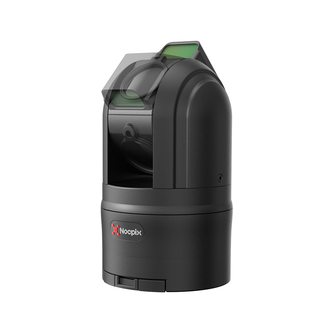 Caméra thermique dôme Nocpix M6T25S capteur 640 x 512 px télémètre 1200 m IP56