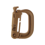 Mousqueton ITW Nexus GrimLoc en polymère 54 x 40 mm pour sangle de 25 mm
