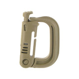 Mousqueton ITW Nexus GrimLoc en polymère 54 x 40 mm pour sangle de 25 mm
