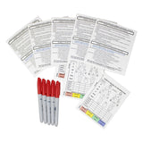 Lot de triage TCCC JBC Corporation 10 documents sur papier étanche sans marqueurs