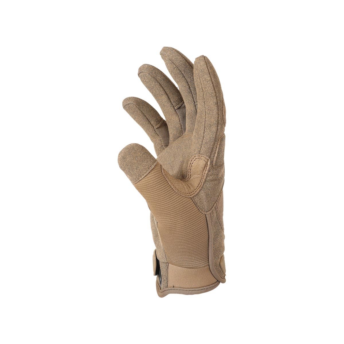 Gants tactiques Kinetixx X-Light légers 118 g paume en cuir synthétique EN 388