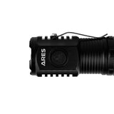 Lampe torche Ares Pocket en aluminium 2000 lumens rechargeable à culot magnétique