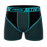 Lot de 2 boxers Ares en microfibre extensible à séchage rapide doublure coton