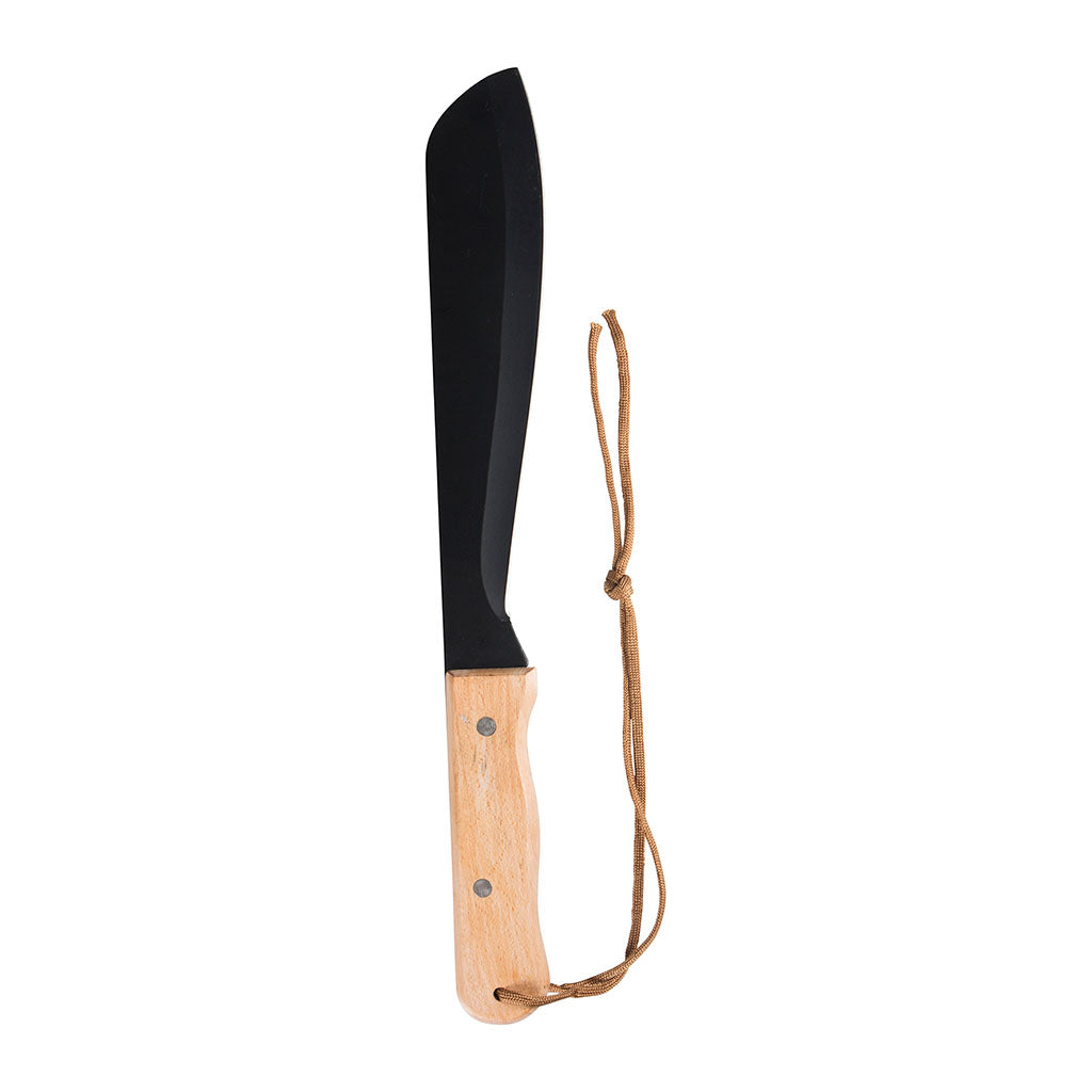 Machette courte Ares Maroni lame acier 3Cr13 longueur totale 41 cm manche bois et étui