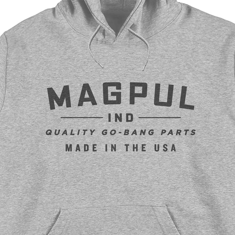 Sweat à capuche Magpul Go Bang Parts en coton et polyester avec poche ventrale