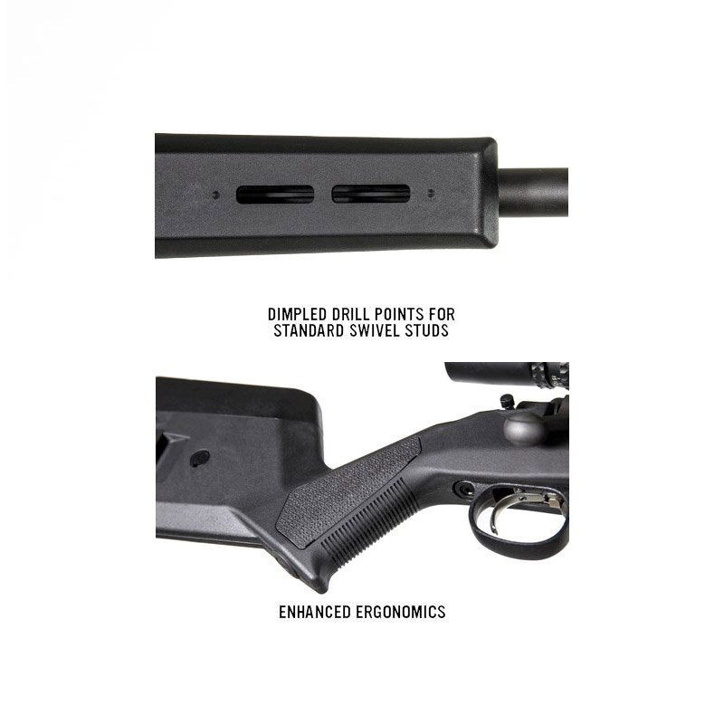 Crosse Magpul Hunter 700L pour Remington 700 Long Action en polymère et aluminium