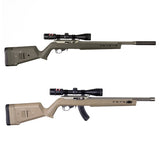 Crosse Magpul Hunter X-22 pour Ruger 10/22 en polymère renforcé et aluminium anodisé