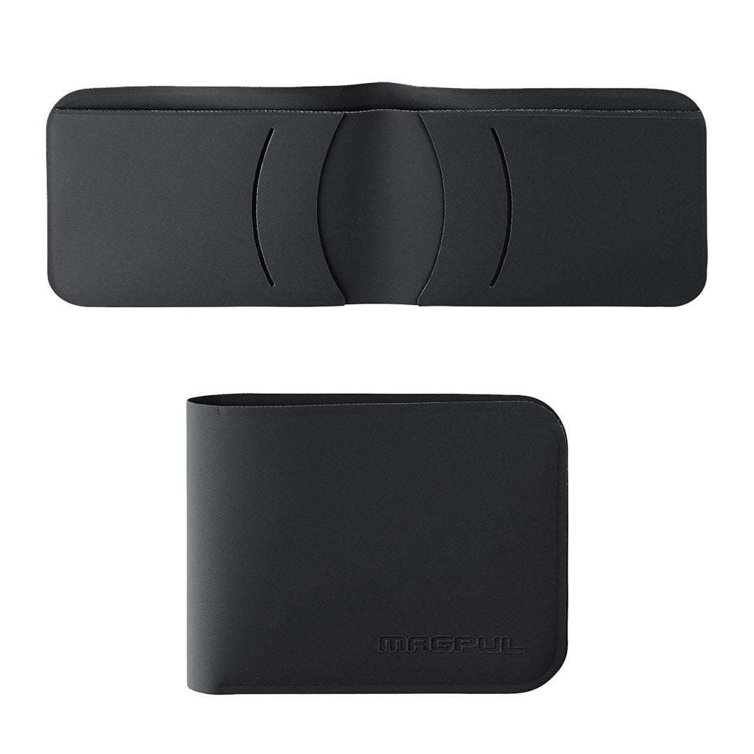 Portefeuille Magpul DAKA Bifold en polymère texturé de 10,47 x 7,74 cm plié