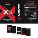 Système d'entraînement au tir X3 Mantis à capteur de mouvement rechargeable par USB