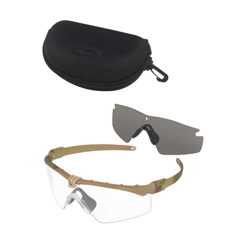 Kit lunettes balistiques Oakley SI Ballistic M Frame 3.0 deux écrans normes EN166 et ANSI Z87.1