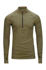 Maillot de corps col à glissière 3/4 Brynje Arctic laine mérinos 220 g/m² double épaisseur