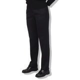 Pantalon de ville hiver femme GK Professional doublé jusqu'aux genoux coupe droite à pinces