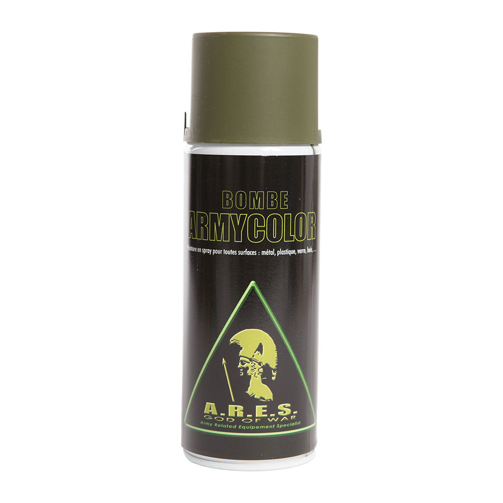 Peinture aérosol Ares Armicolor 400 ml pour métal plastique verre et bois