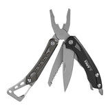 Pince multifonctions Ares Crabe Mini 6 outils avec mousqueton intégré et clip métallique