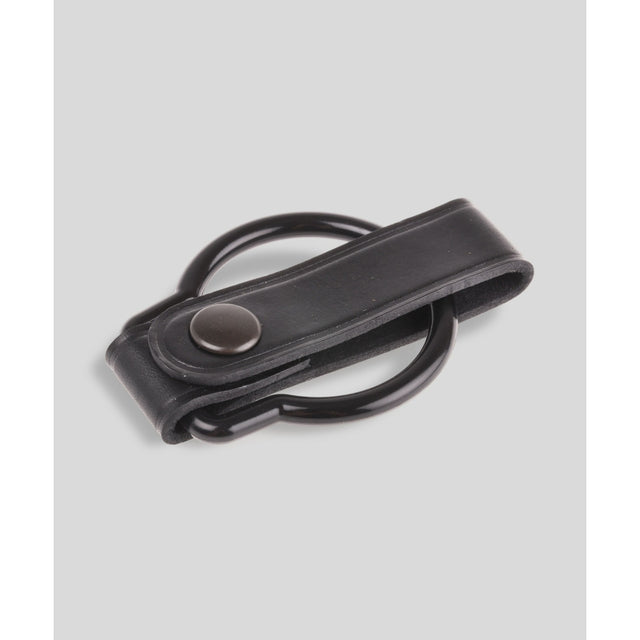Porte-lampe GK Professional anneau cuir bouton pression laiton ceinturon 57 mm