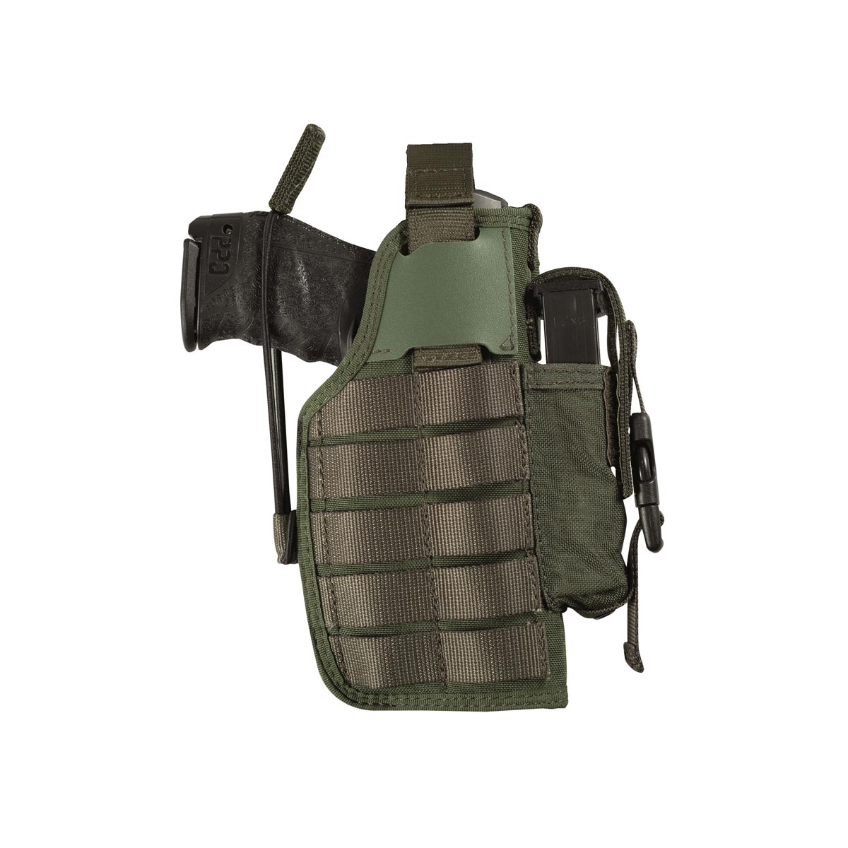 Holster universel Radar 1957 BDU en Cordura à 3 niveaux de rétention fixation MOLLE