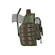Holster universel B.D.U Radar 1957 en Cordura rétention niveau III fixation MOLLE