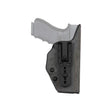 Holster Sits Steady inside Glock 17 LH Daim rigide Niveau I & fixation Hyg Evo Radar 1957