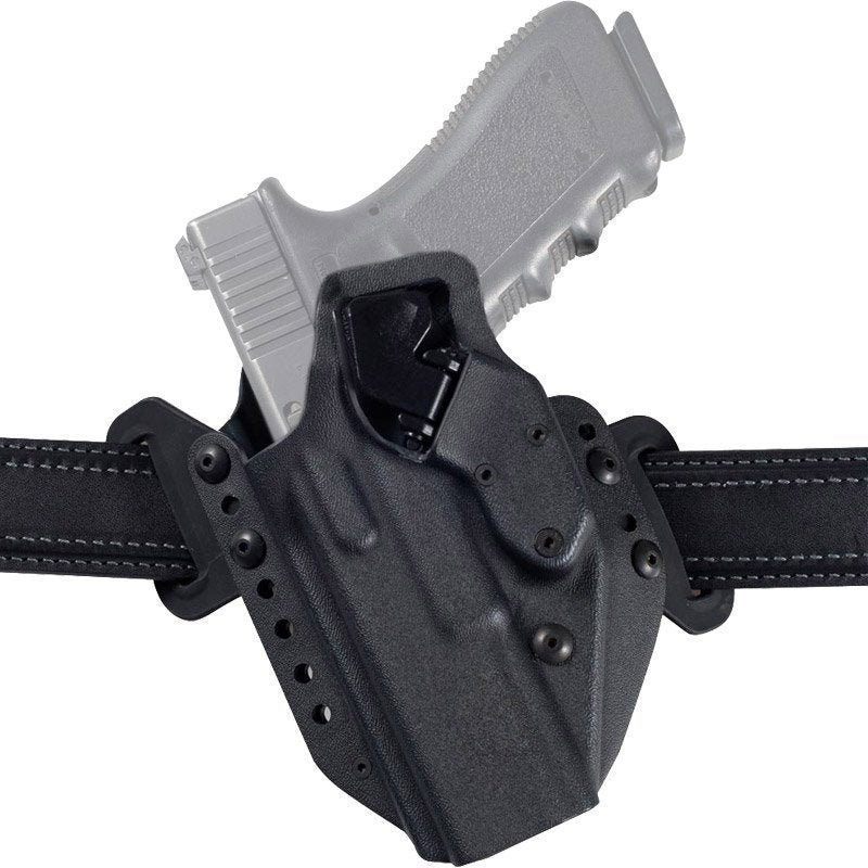 Holster Radar 1957 LTG-PRO court Glock 19 gaucher en Kydex rétention LTG et STR