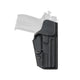 Holster Police 2D Radar 1957 Glock 19 droitier niveau II polymère, sûreté Evolock-S