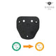 Adaptateur Radar 1957 Multilink 1 vers Multilink 2 en 3 mm avec visserie et clef Allen