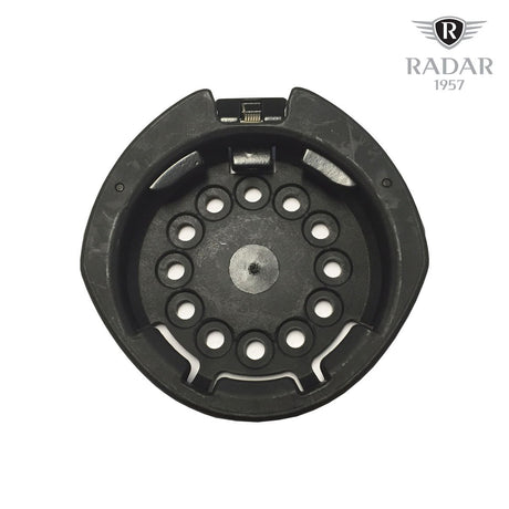 Adaptateur stabilisateur de cuisse Radar 1957 à clip rotatif et sangle antidérapante